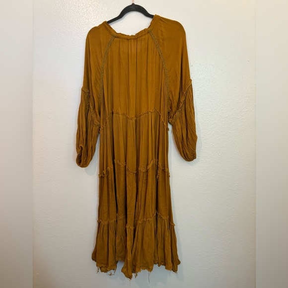 Beautiful boho FREEPEOPLE MIDI DRESS !!! - Picture 4 of 4